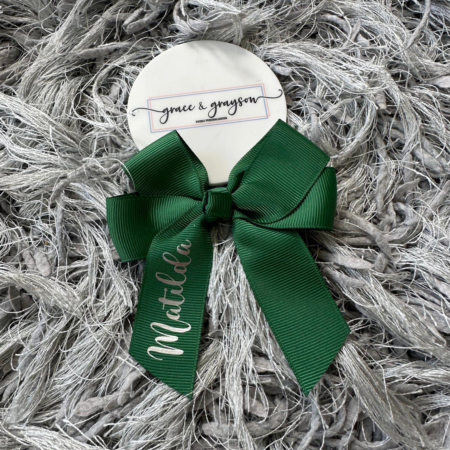 Personalised Hair Bows