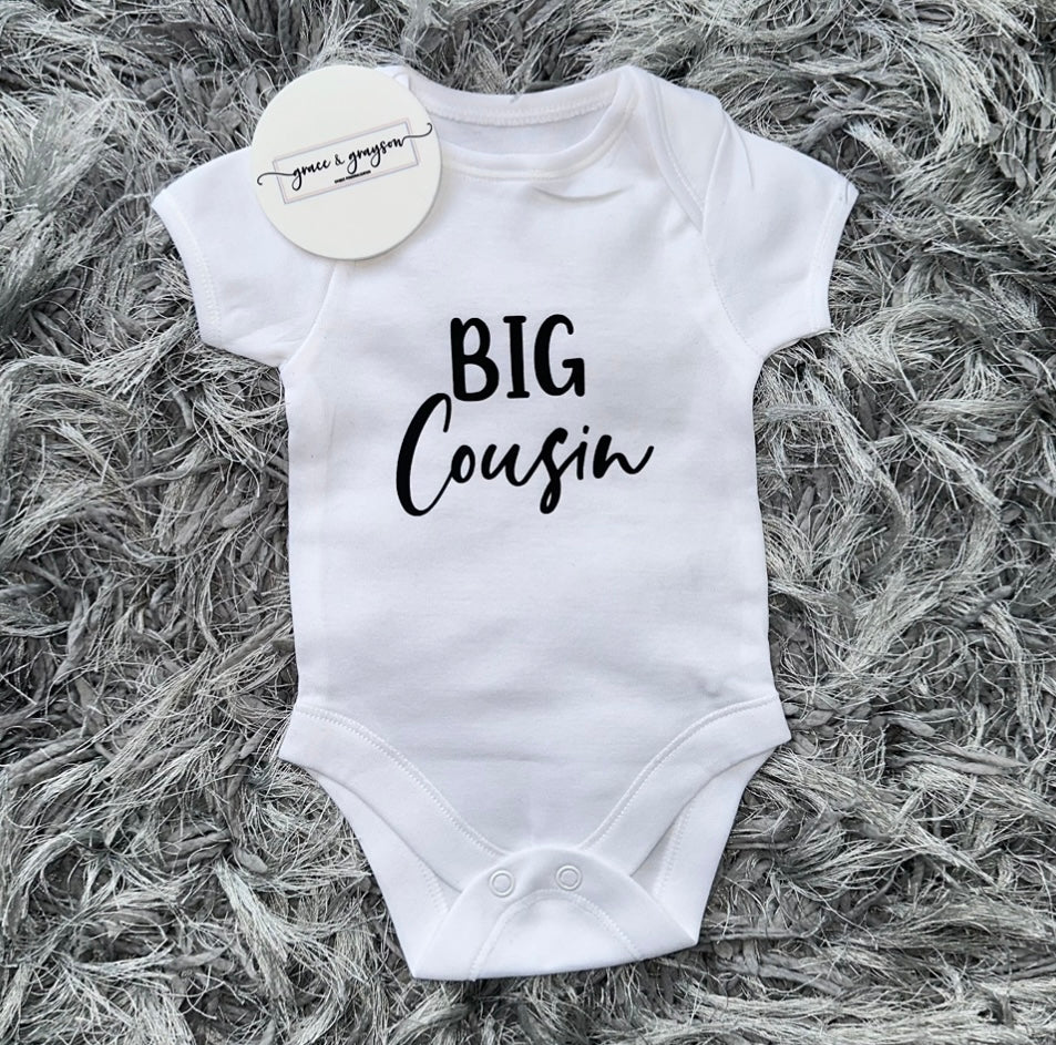 Big Cousin Baby Vest