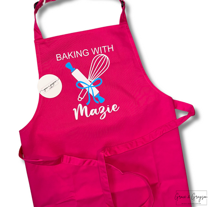Adults Personalised Baking With Apron