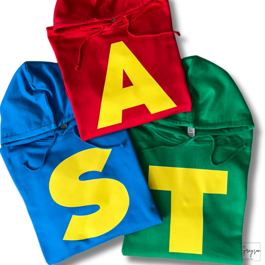 Personalised Adults & Kids  Alvin & The Chipmunks Hoodie
