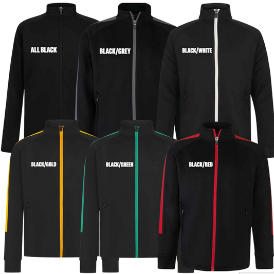 Adults & Kids Tracksuit Zip Up Top
