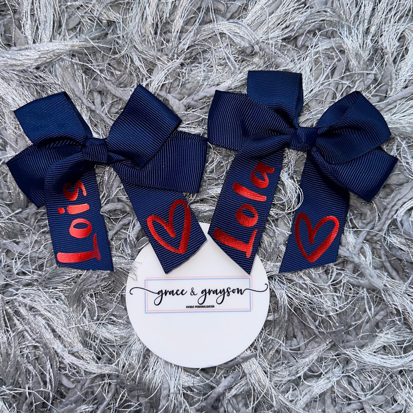 Personalised Hair Bows