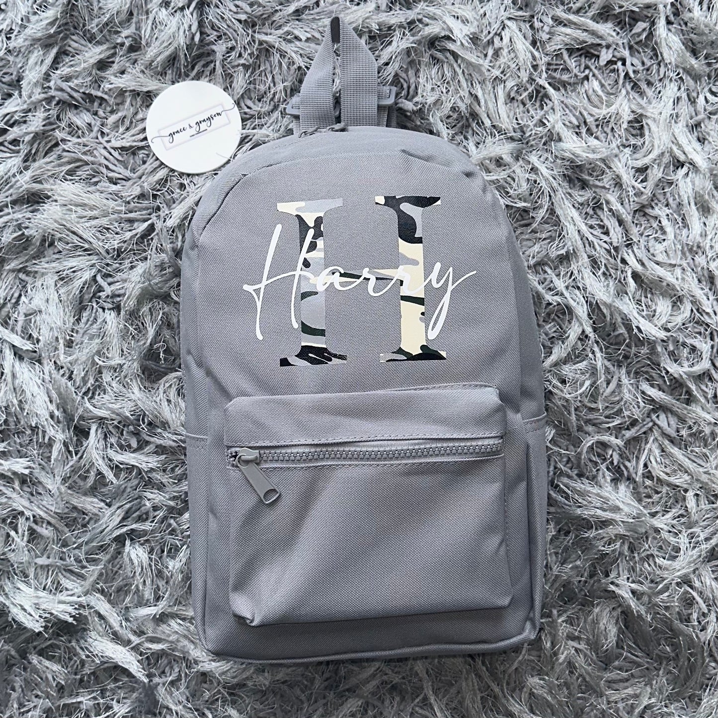 Name & Initial Backpack