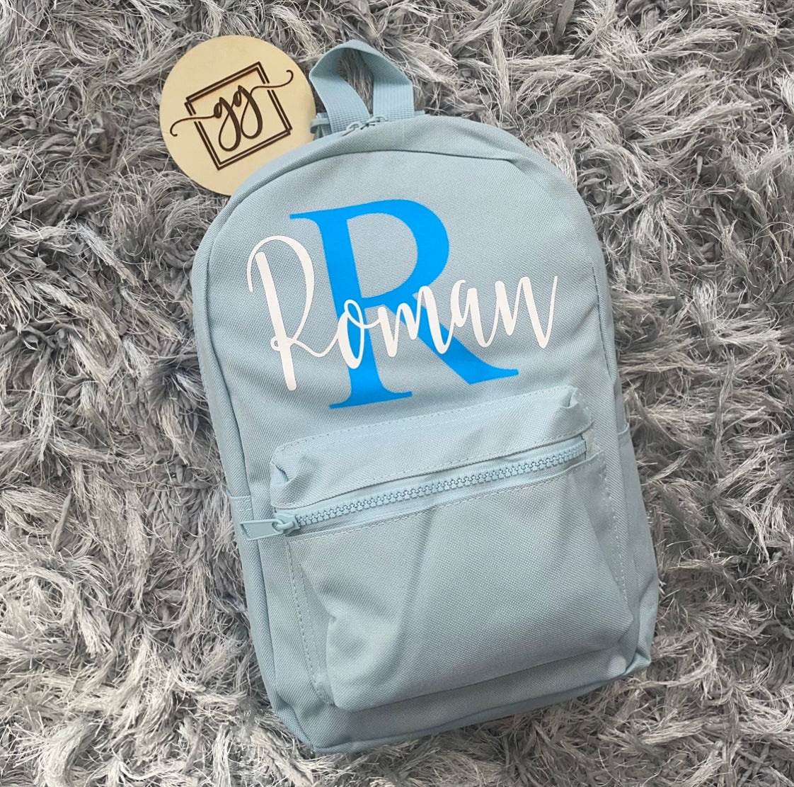 Name & Initial Backpack