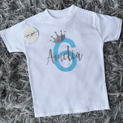 Personalised Birthday Number T-Shirt