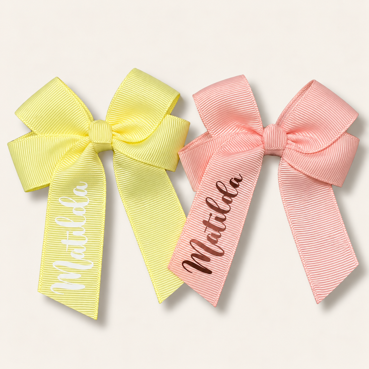 Personalised Hair Bows