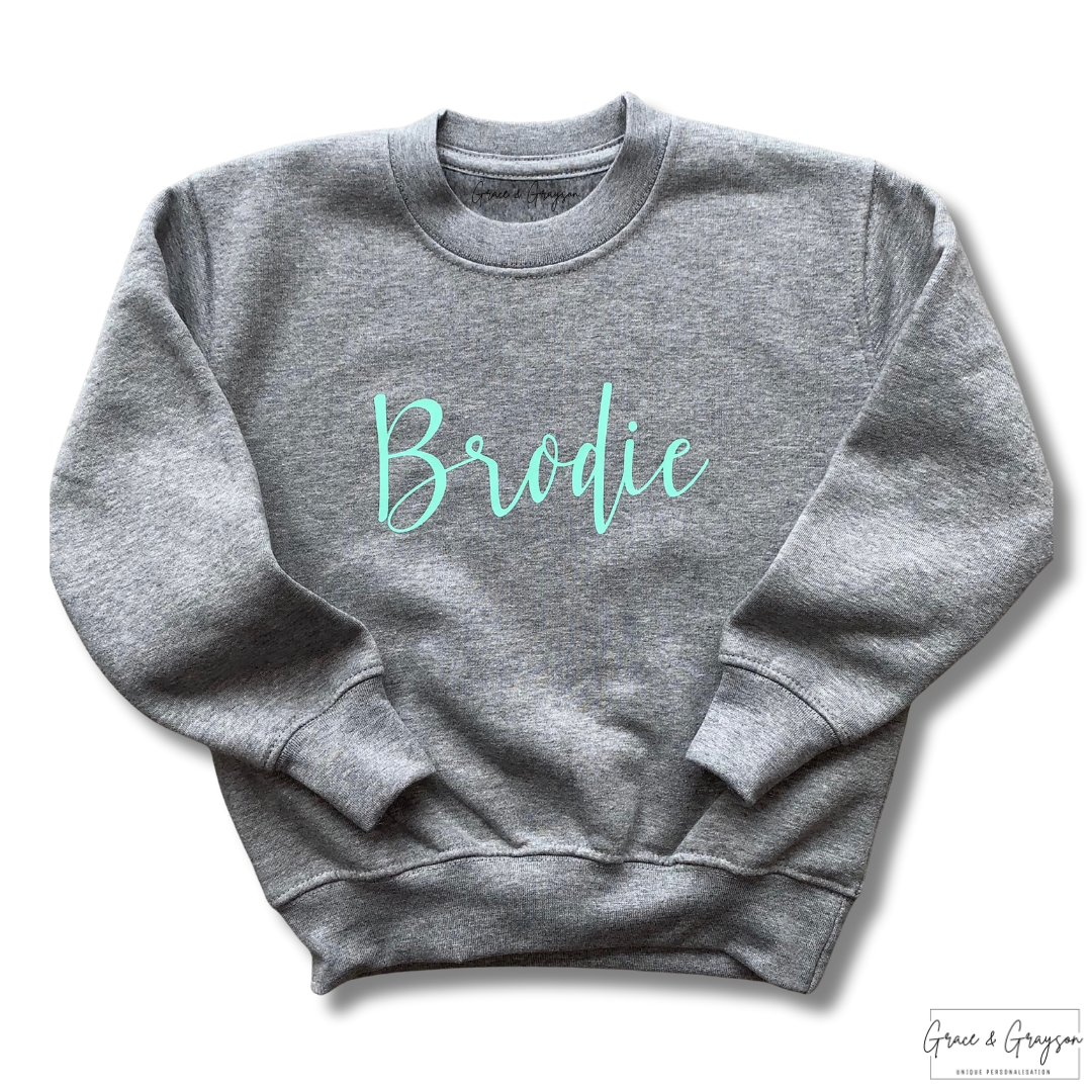 Children's Personalised Sweatshirt