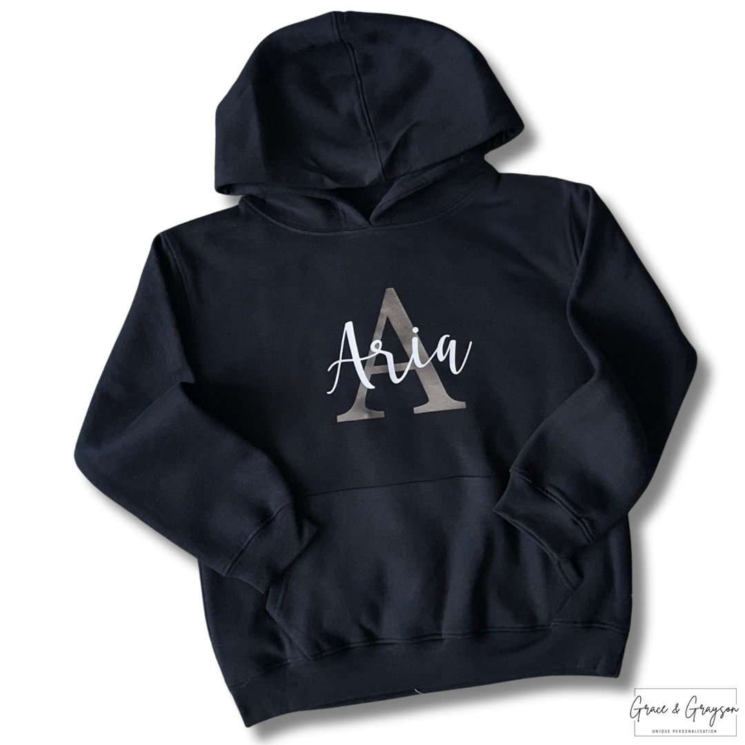 Personalised Name & Initial Hoodie