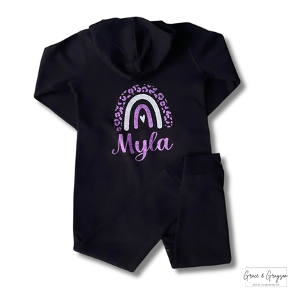 Children's Personalised Rainbow Onesie 