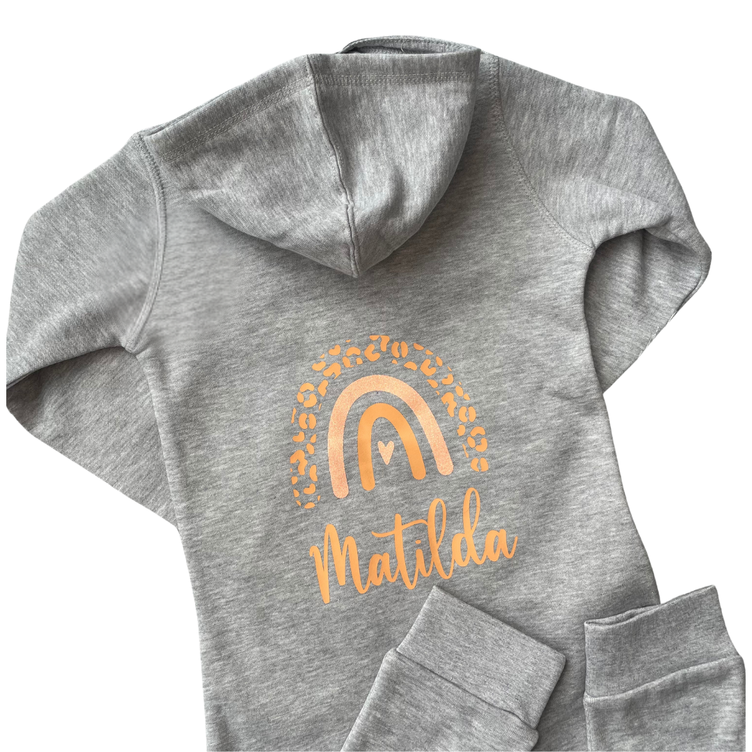 Childrens Rainbow Personalised Onesie