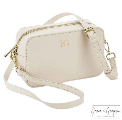 Personalised Initials Boutique Cross Body Bag