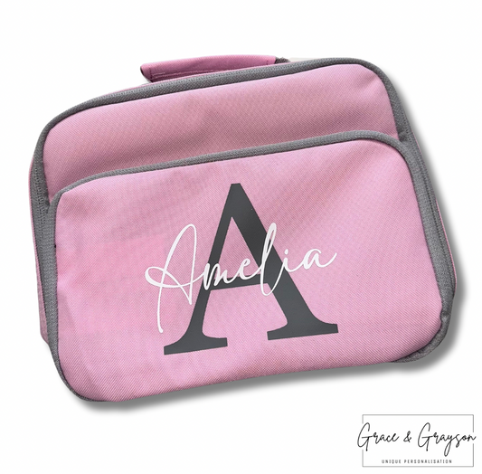 Personalised Name & Initial Lunch Bag