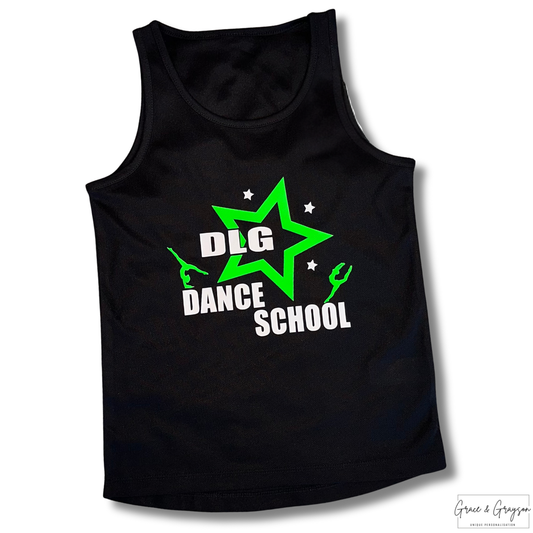 DLG Dance School Sports Vest