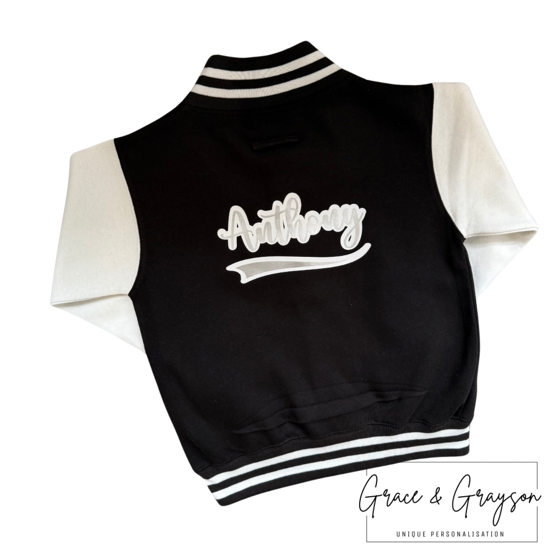 Personalised Swoosh Varsity Jacket