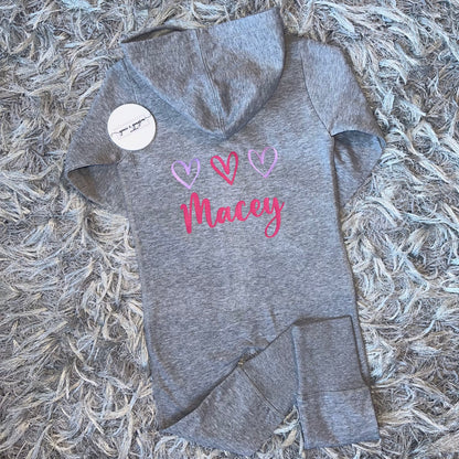Triple Heart Onesie