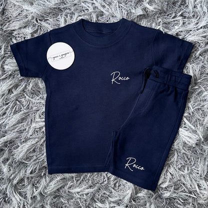 Personalised Shorst & T-Shirt Set