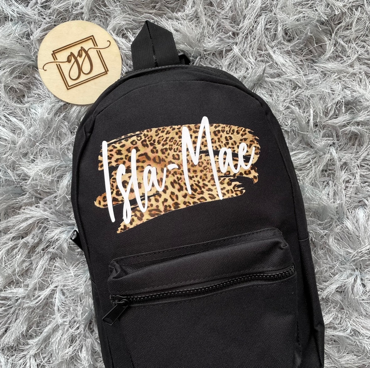 Personalised Paint Smudge Backpacks