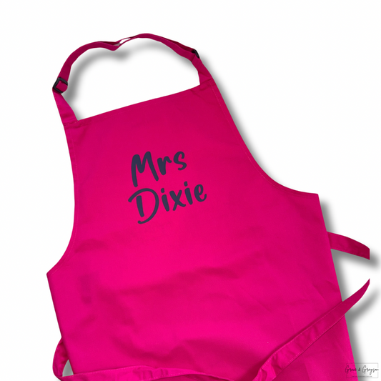 Adults Personalised Apron