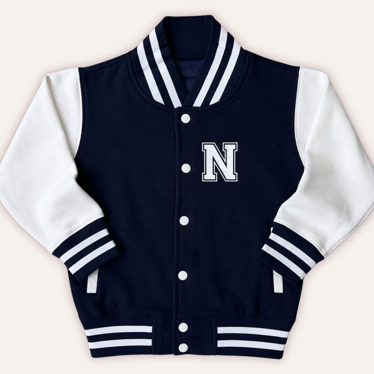 Family matching baseball jackets personalised