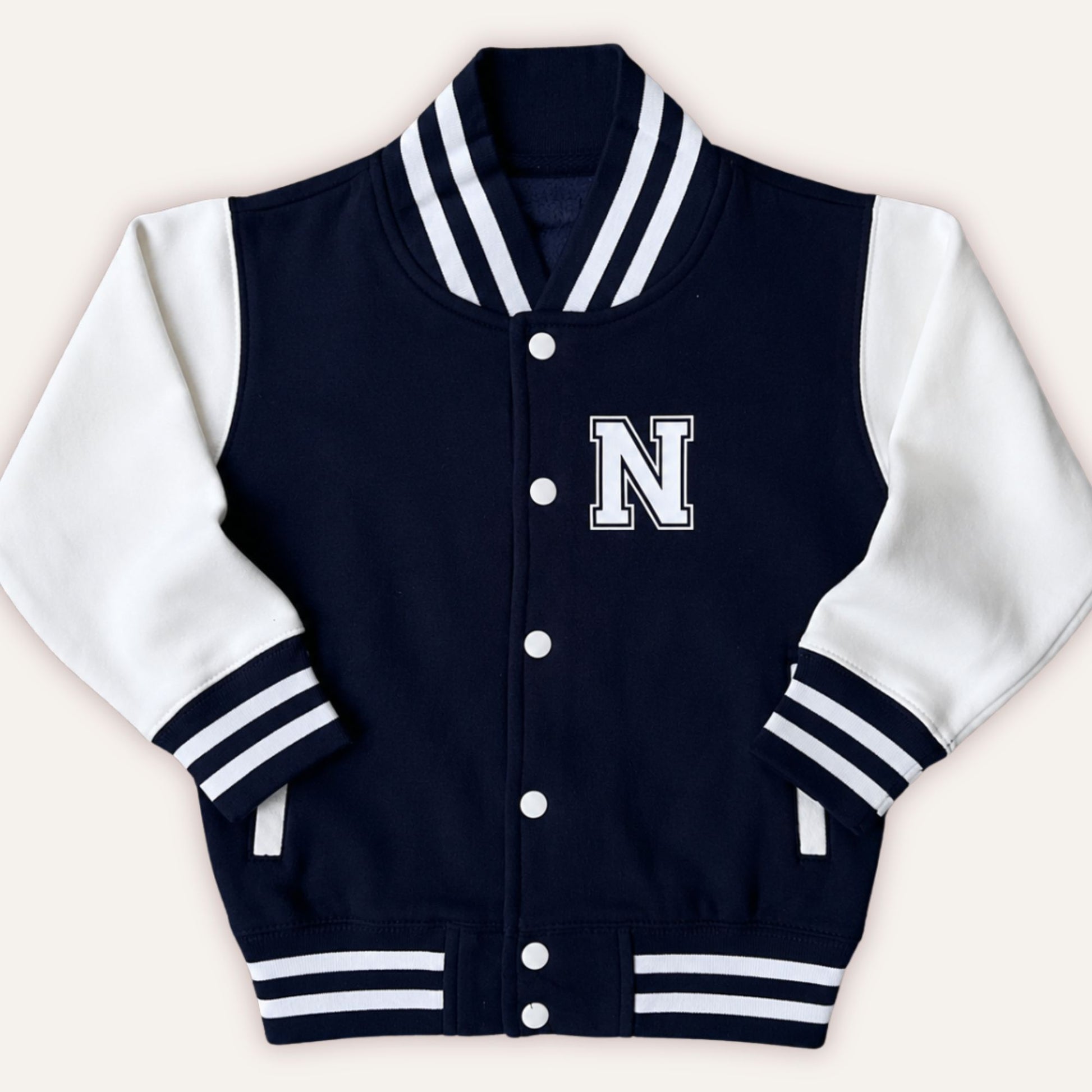 Family matching baseball jackets personalised