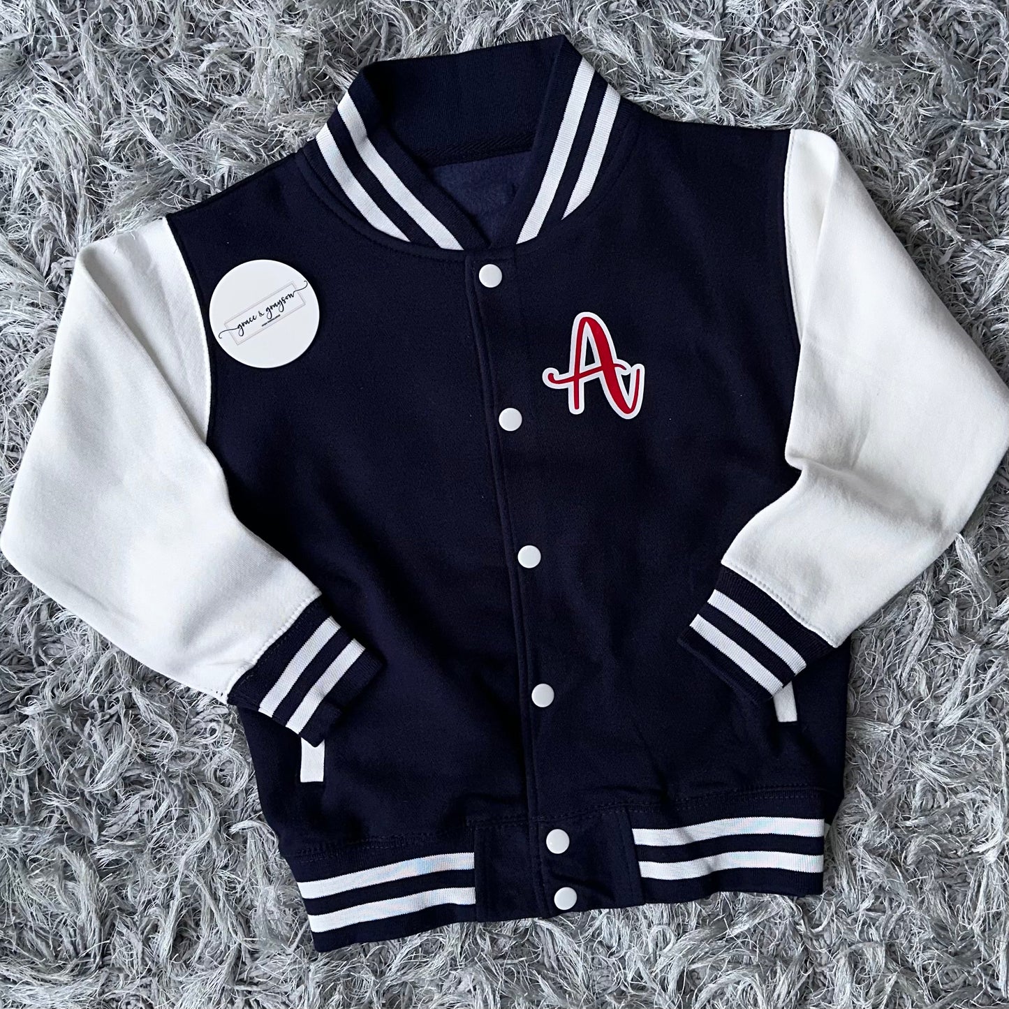 Personalised Swoosh Varsity Jacket