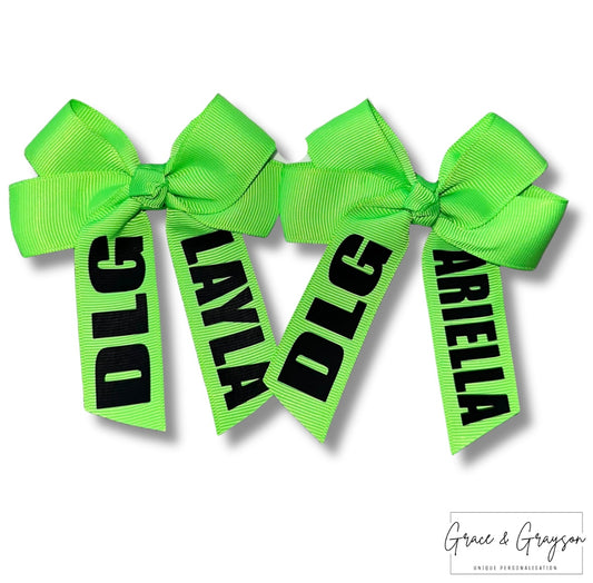 DLG Dance School Hair Bows