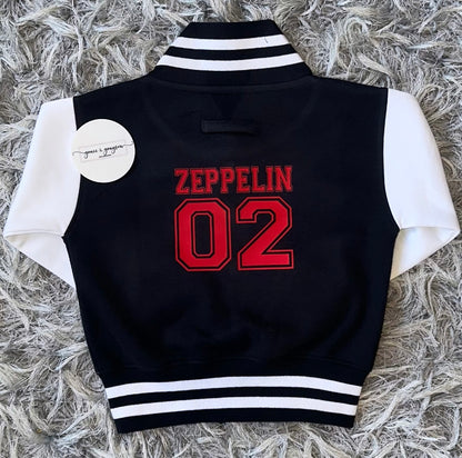 Personalised Name & Number Varsity Jacket