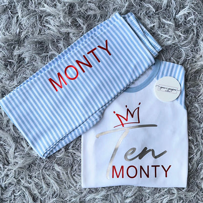 Personalised Birthday Pyjamas