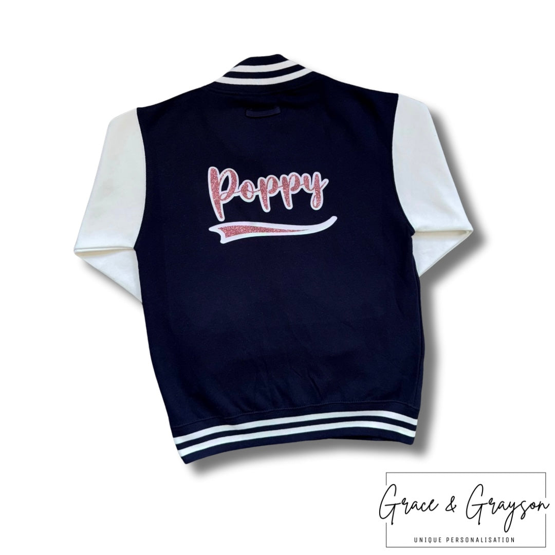 Personalised Swoosh Varsity Jacket