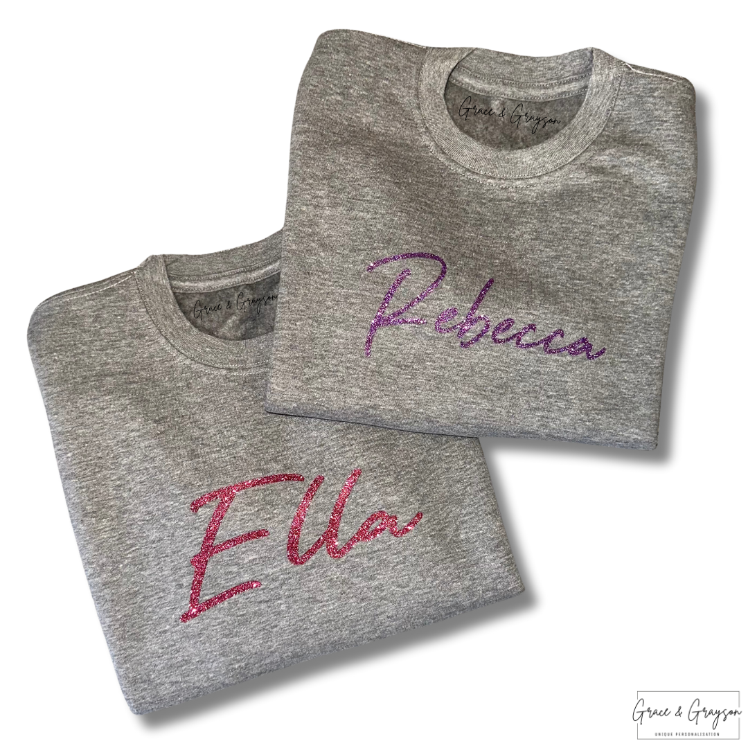 Girls Personalised Sweatshirt