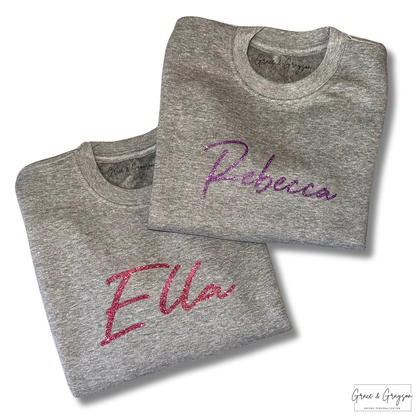 Girls Personalised Sweatshirt