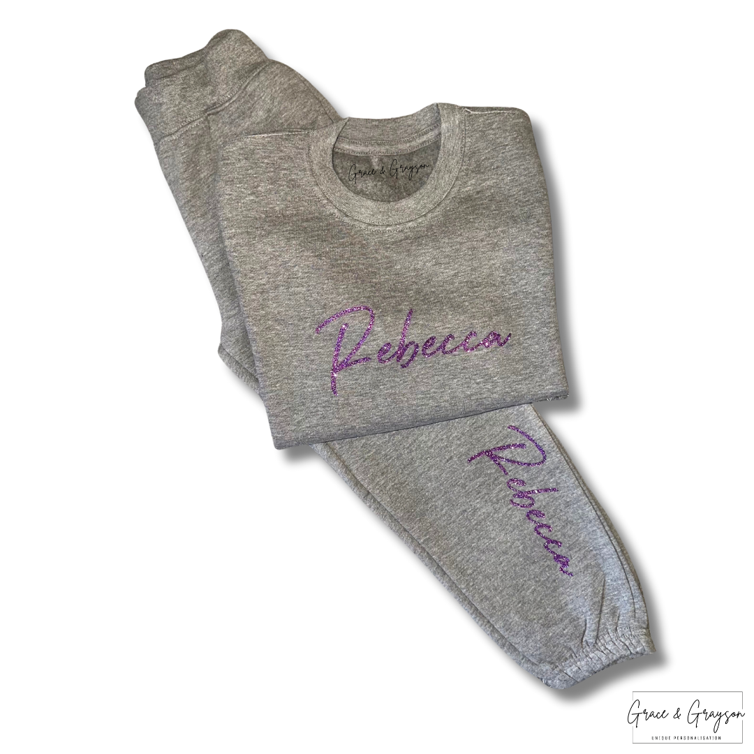 Girls Personalised Tracksuit