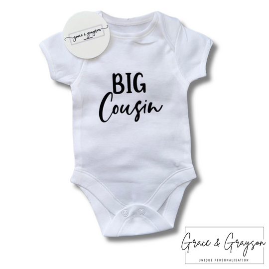 Big Cousin Baby Vest