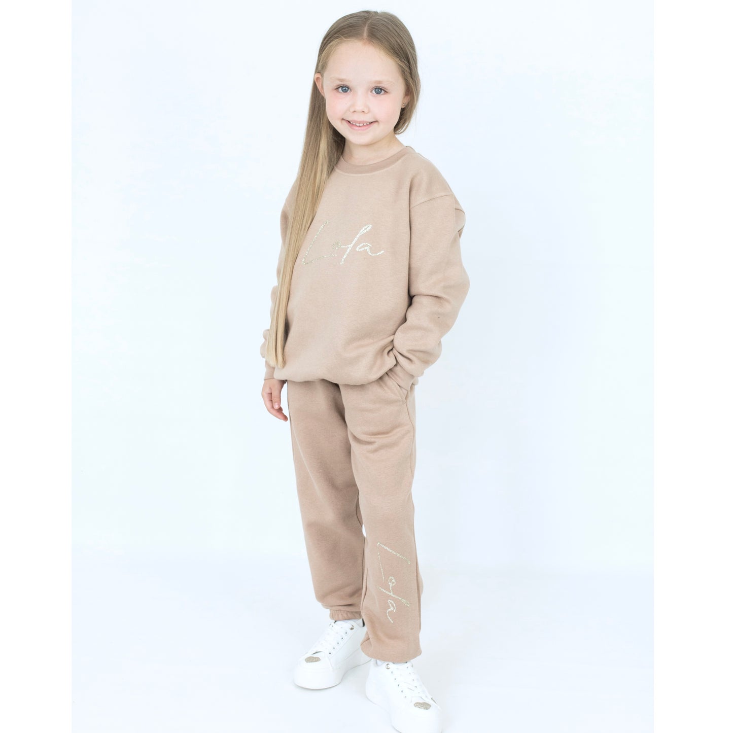 Personalised Warm Taupe Tracksuit