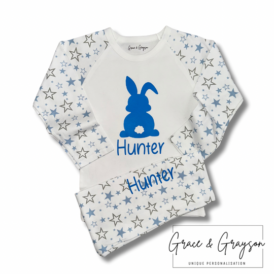 Personalised Easter Bunny Pyjamas