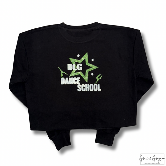 DLG Dance School Kids cropped Sweatshirt