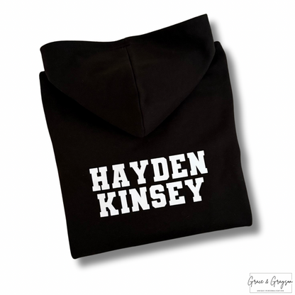 Kids Black & Orange Blackpool BMX Hoodie