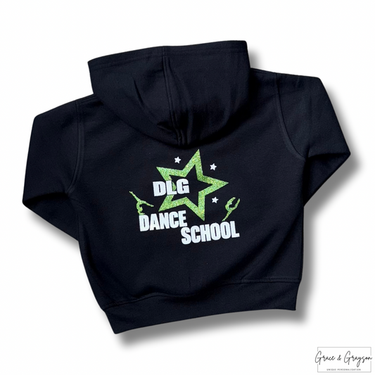 DLG Dance School Kids Zoodie