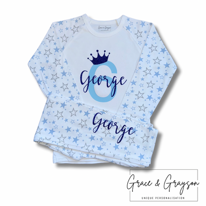 Personalised Birthday Number Pyjamas