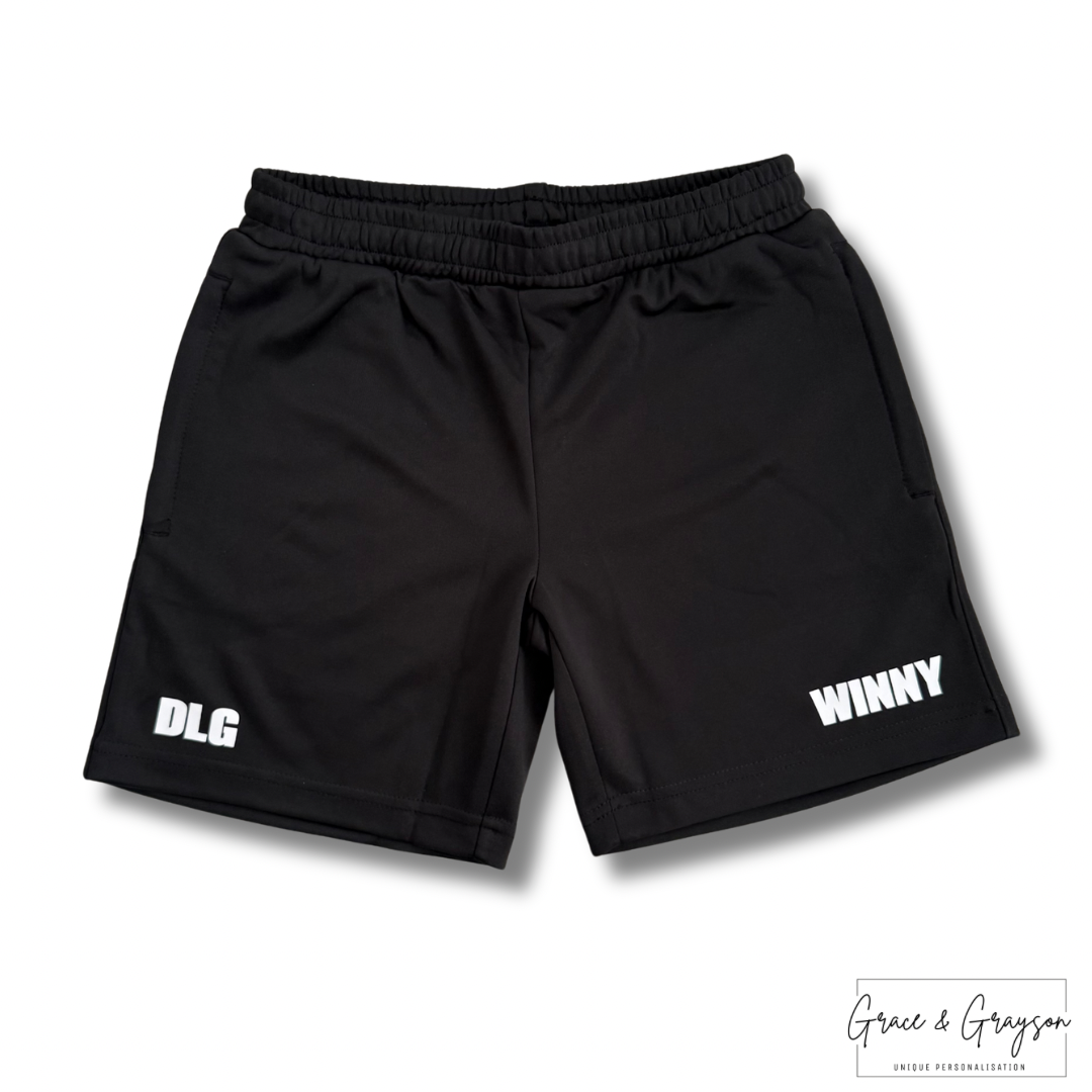 DLG Dance School Unisex Sports Shorts