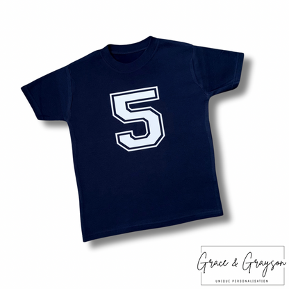 Personalised Number T-Shirt