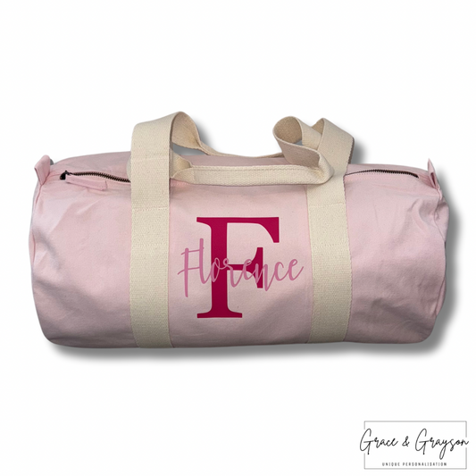 Name & Initial Barrel Bag
