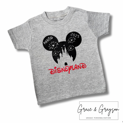 Personalised Classic Disneyland T-Shirt