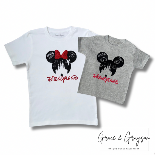 Personalised Classic Disneyland T-Shirt