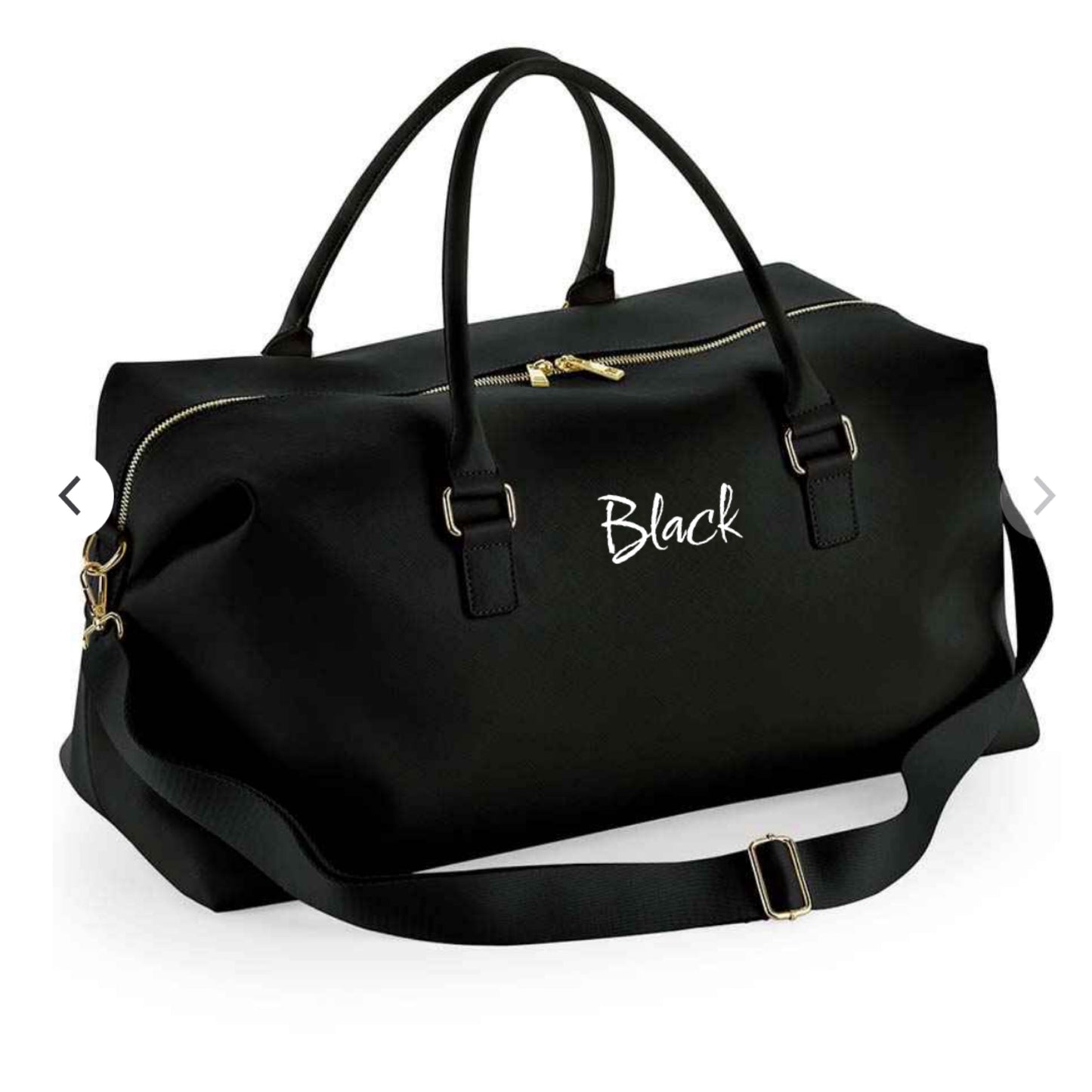 Personalised Initials Boutique Weekend Bag
