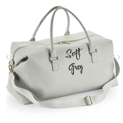 Personalised Initials Boutique Weekend Bag