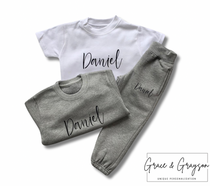 Three Piece Personalised Tracksuit