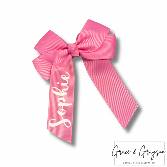 Personalised Hair Bows