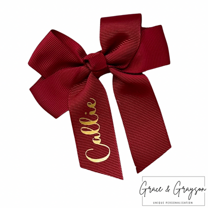 Personalised Hair Bows