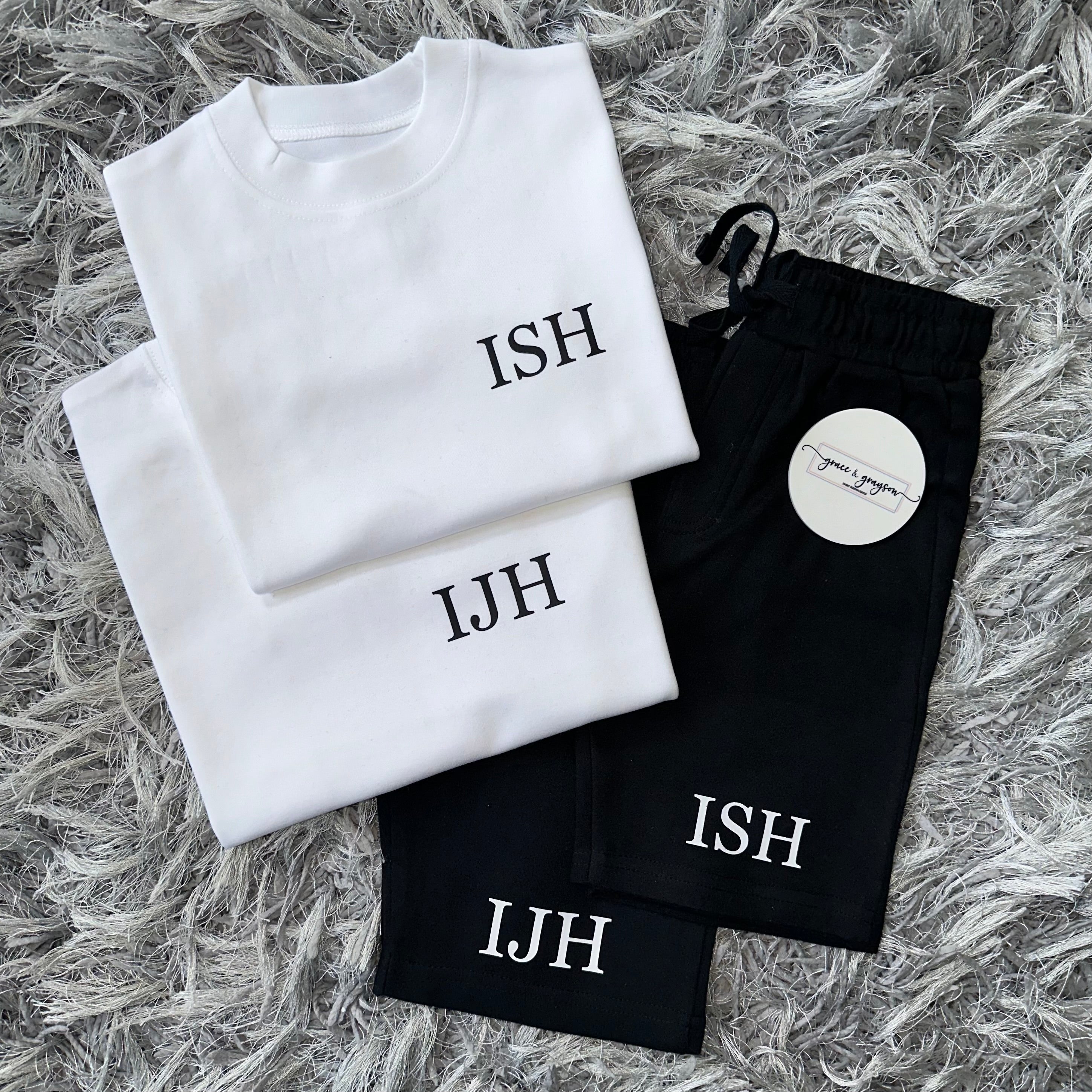Personalised Shorst & T-Shirt Set